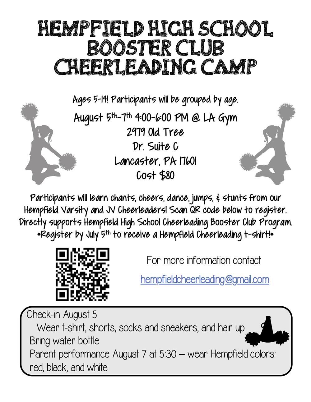 Cheer Youth Camp